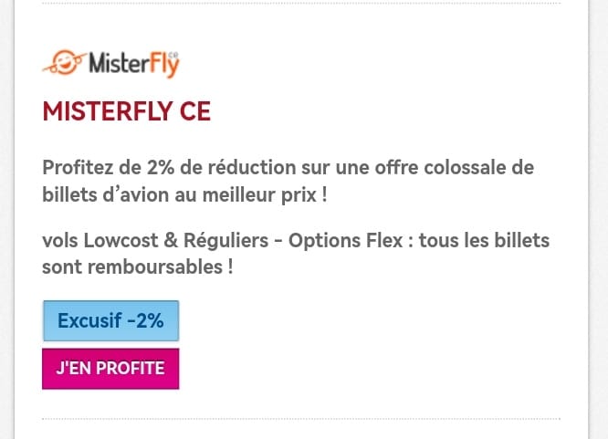 MISTERFLY VOYAGE